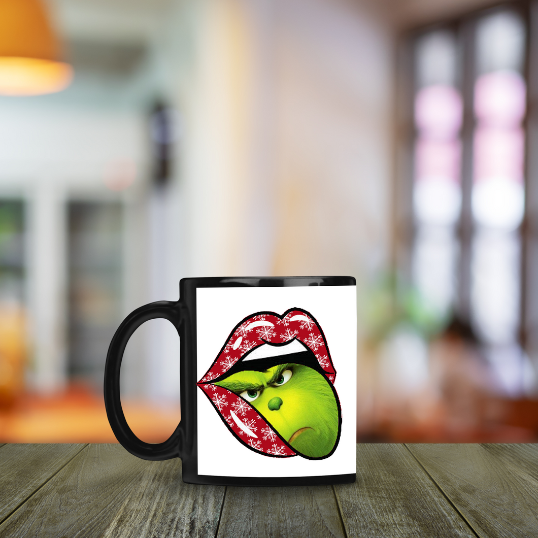 GRINCH CHRISTMAS TOUNGE - 15oz. Ceramic Mug